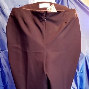 Soft Surroundings Flat Front Black  Pants 18 Tall